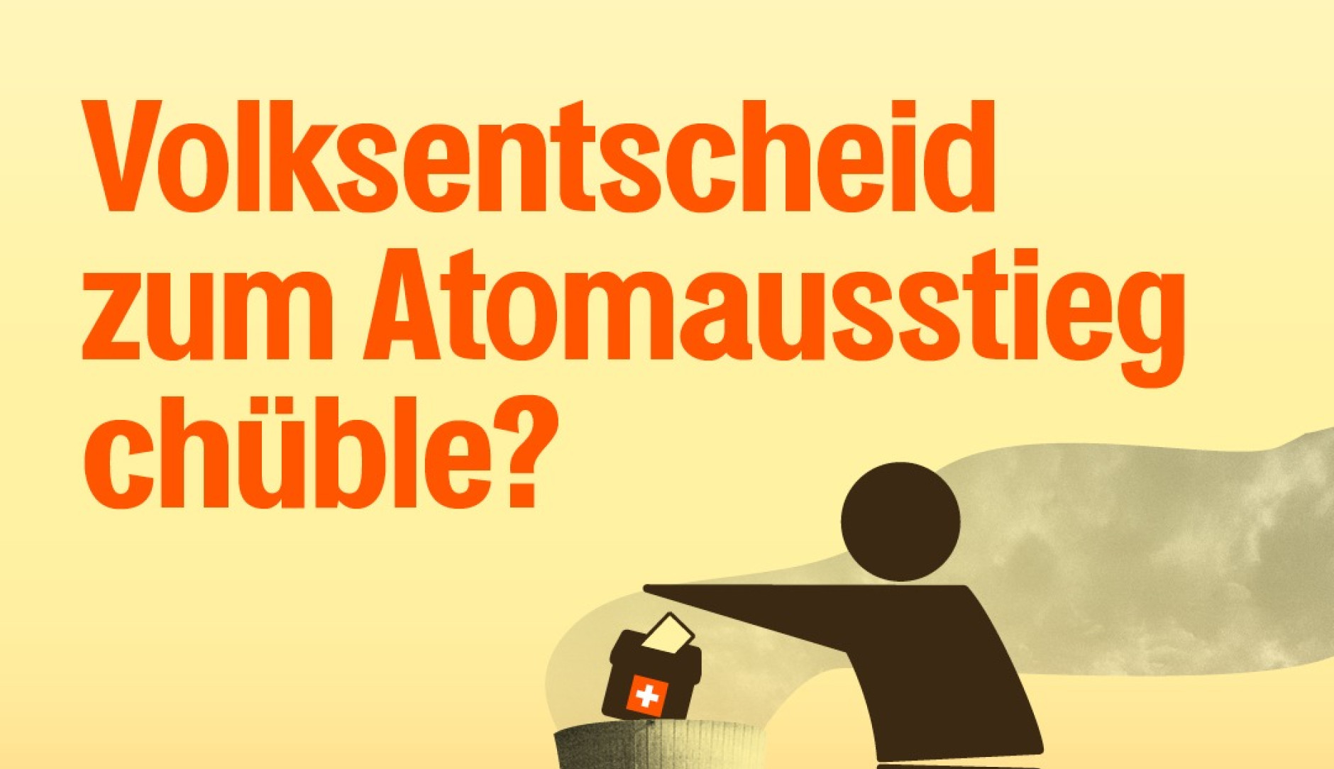 Logo des Referendums gegen neue AKW